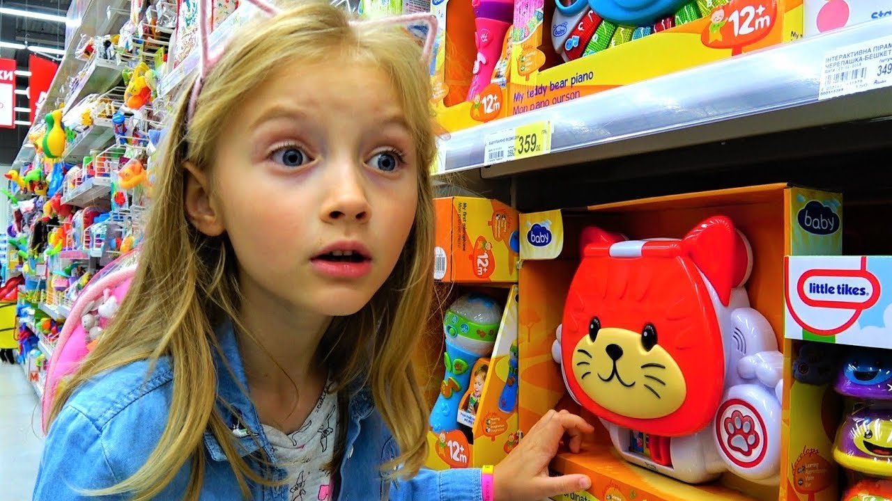 Полина потерялась в магазине. Осталась одна в Супермаркете! Поучительное Видео для детей