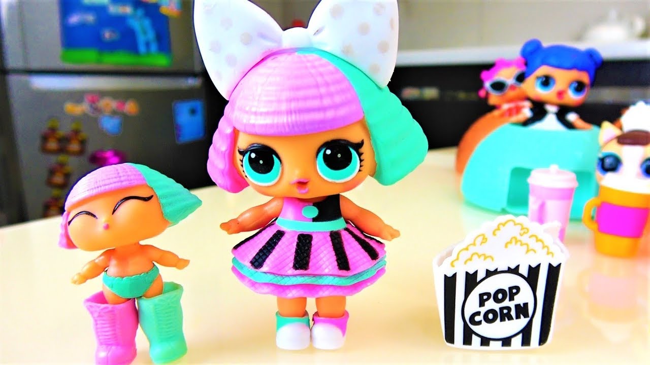 Сестрички ЛОЛ Супер Совпадение Кукол видео для детей