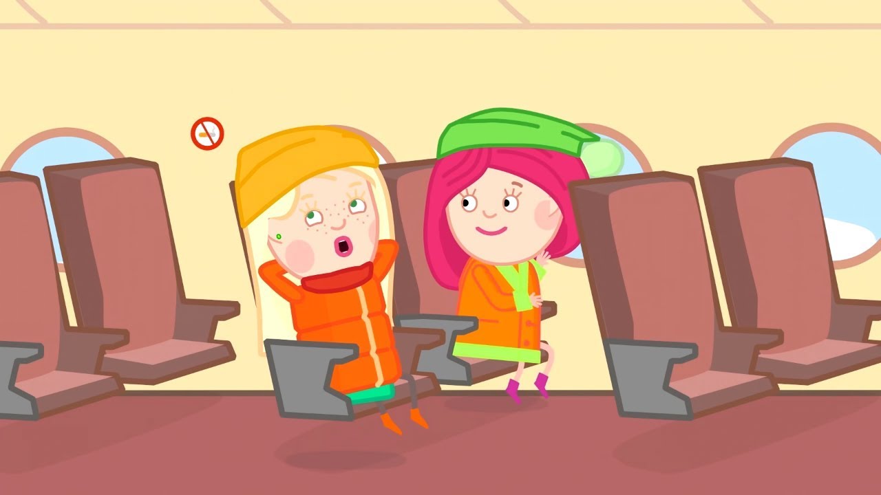 Развивающие мультики - Смарта и Чудо-сумка - В самолете ✈️ Видео для детей