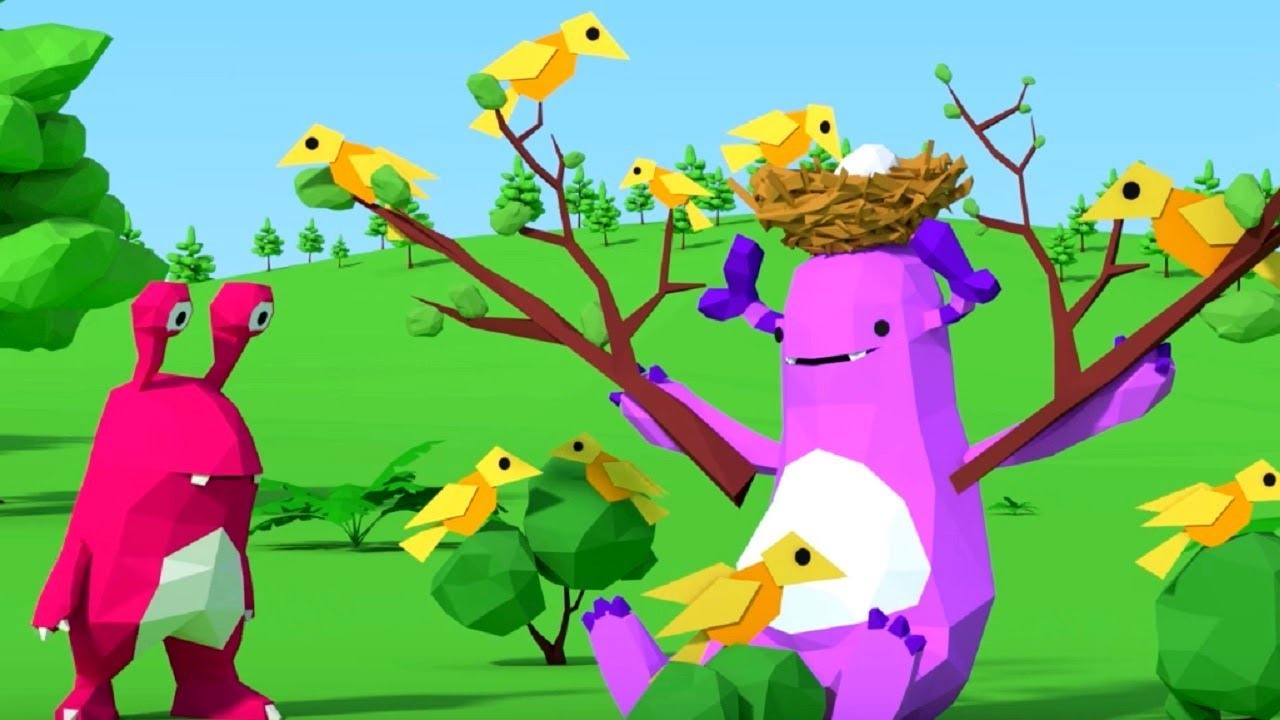 Яйцо - Рогач и Моргач  - мультфильм для детей
