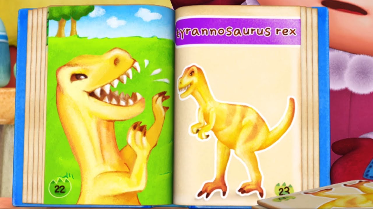 Развивающие мультики - КИОКА - Динозавры - Видео для детей
