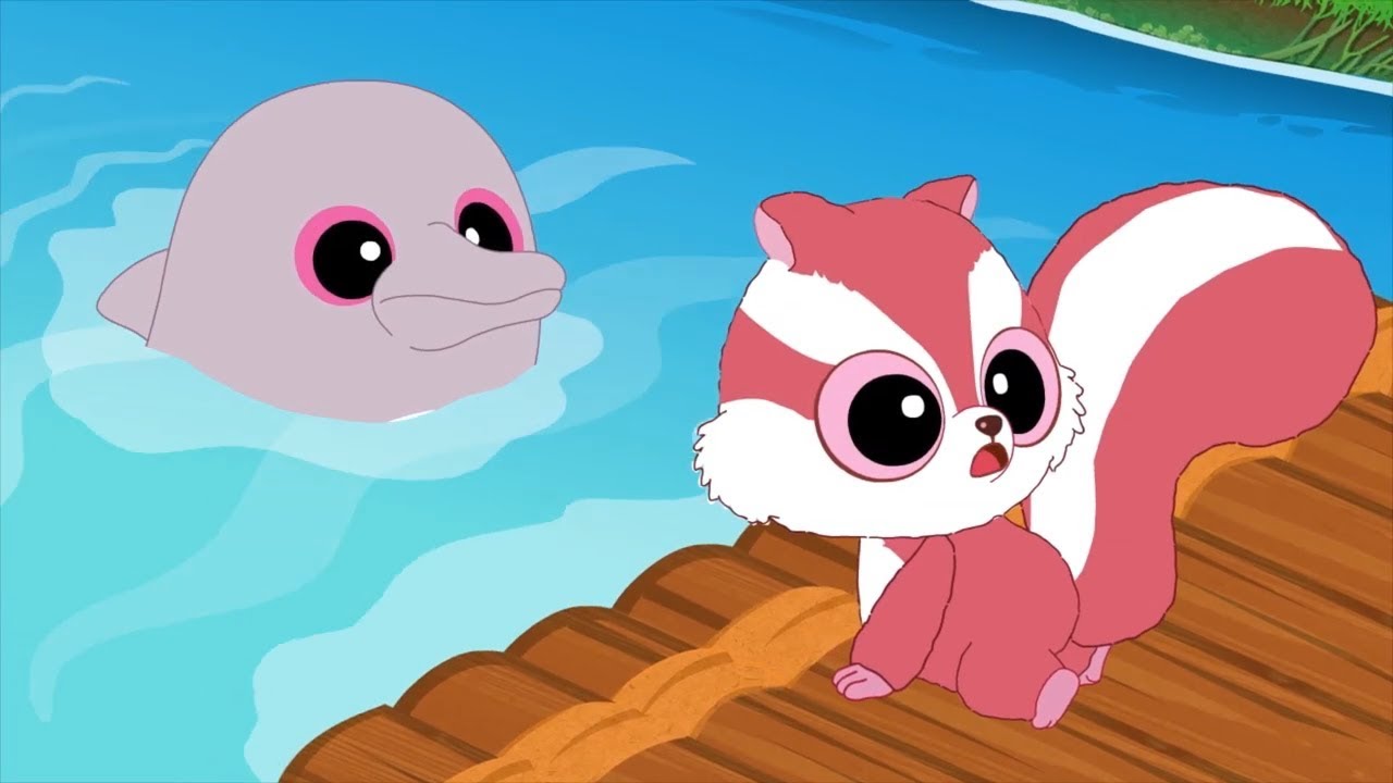 Мультики - Юху и его друзья - До свиданья, розовый дельфин! + Подводная лодка Руди