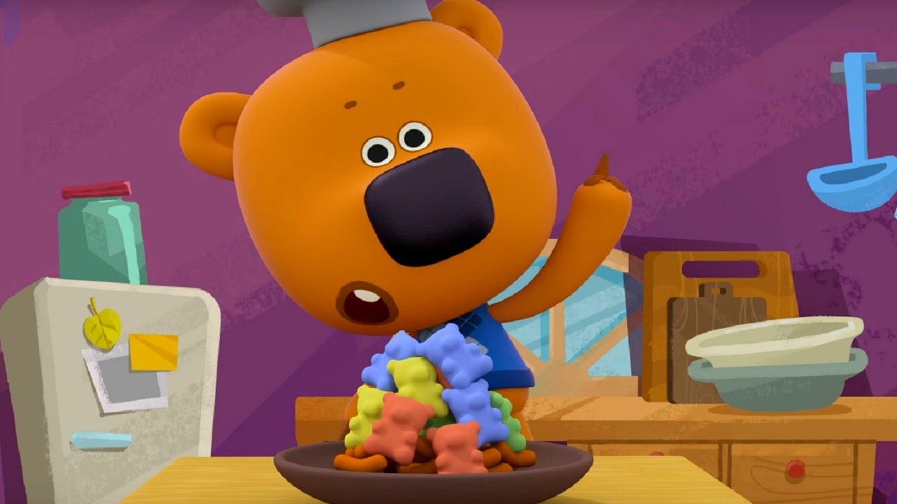 Ми-ми-мишки - Несовременная еда - обучающий мультфильм для детей