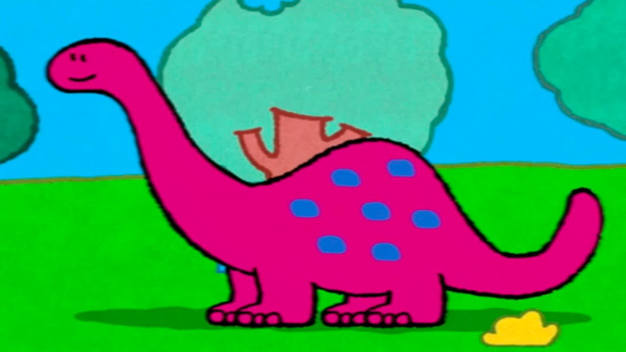 Мультфильмы для Малышей - Рисунки Тёмы - Мультфильм про Динозавров