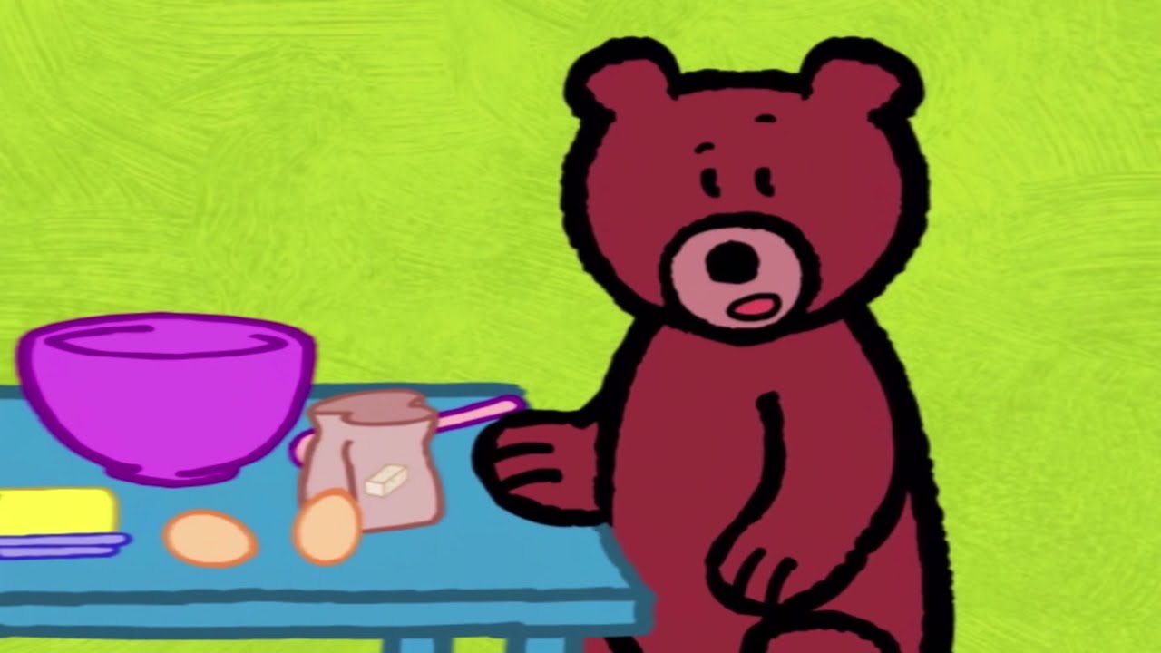 Мультфильмы для Малышей - Рисунки Тёмы - Нарисуй Медведя