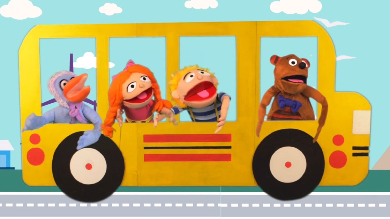 Развивающие и обучающие песни для детей - Мурашки - Автобус (мультик про машинки)