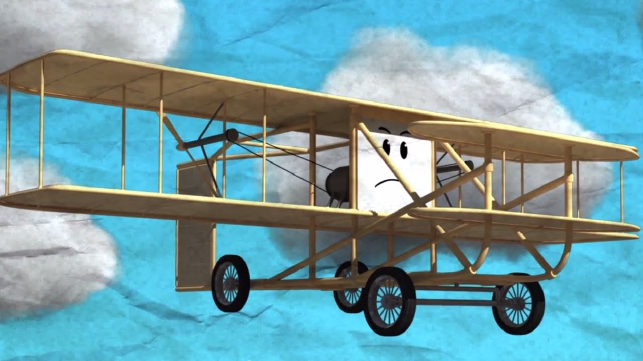 Мультфильмы - Будни аэропорта 2 - Первый в мире самолет - Cерия 46