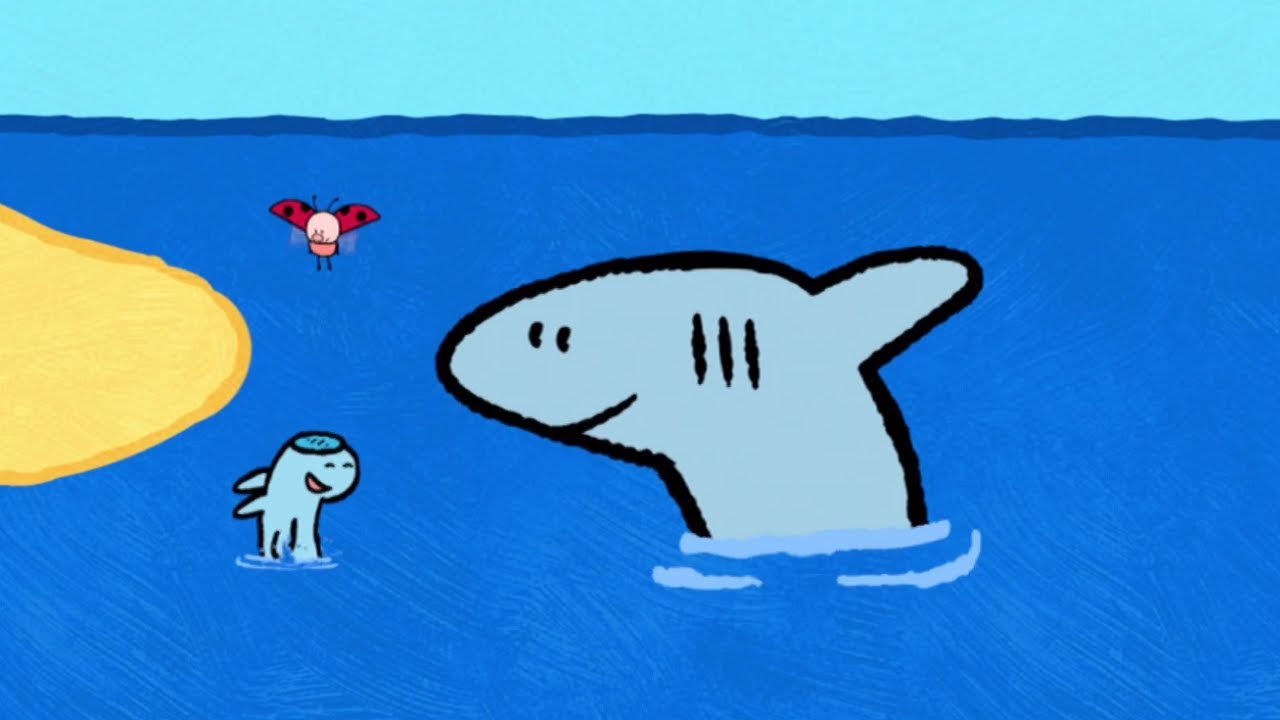 Рисунки Тёмы - Нарисуй акулу