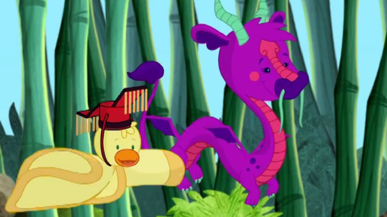 Мультфильмы для Детей - Волшебство Хлои - Сердитые панды, смеющийся дракон