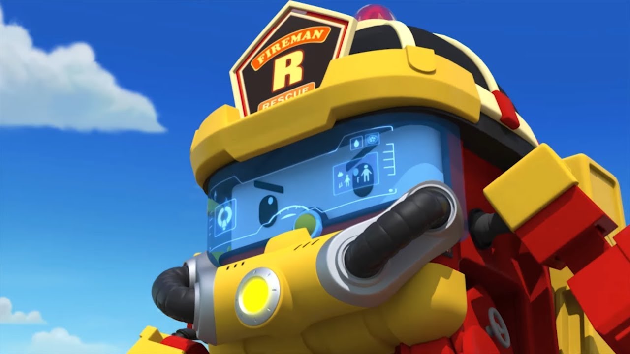 Робокар Рой и пожарная безопасность - Все серии подряд - Мультик про машинки
