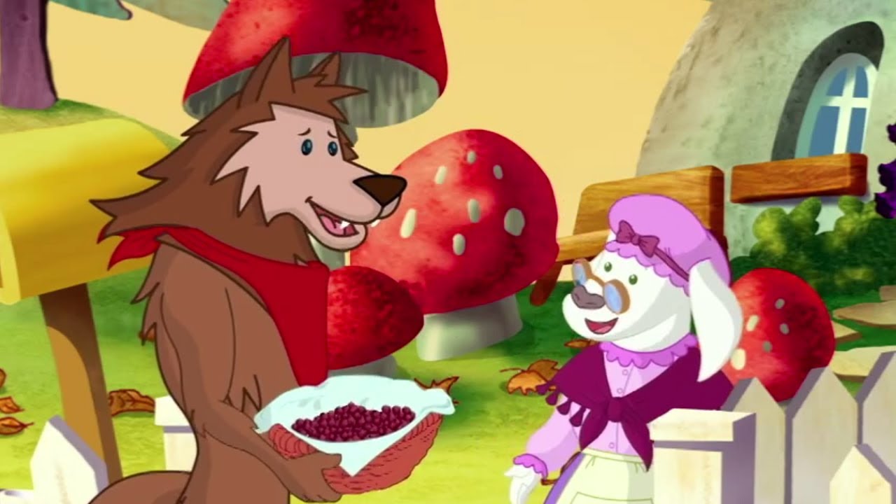Мультфильмы для Детей - Волшебство Хлои - Большой добрый волк - Красная шапочка