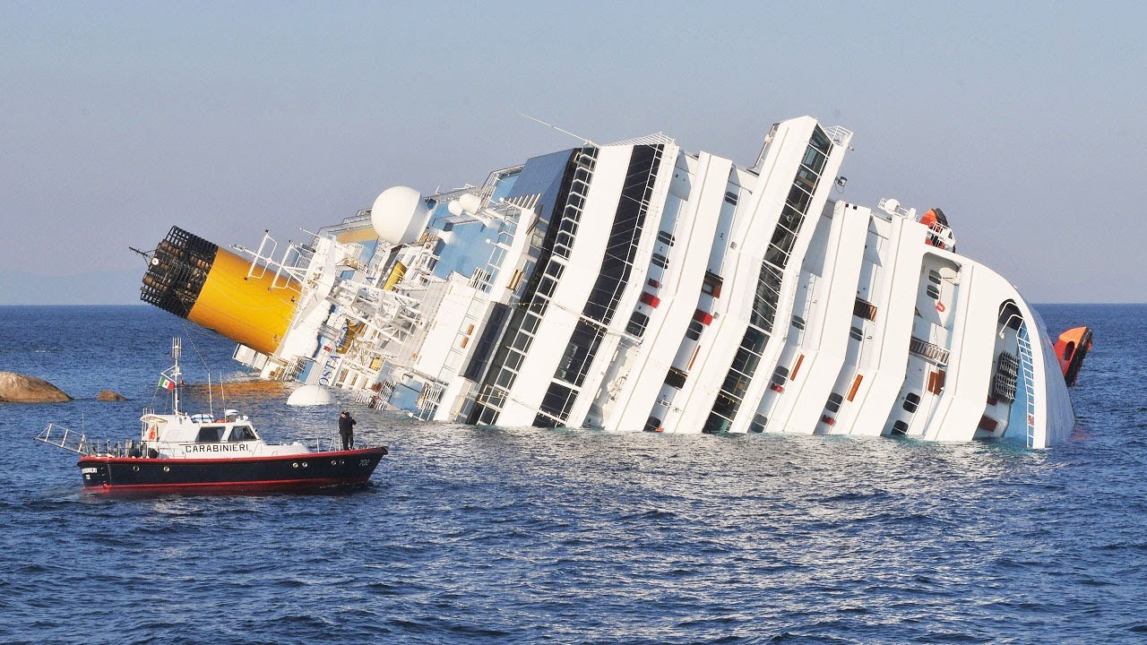 10 Морских катастроф снятых на камеру