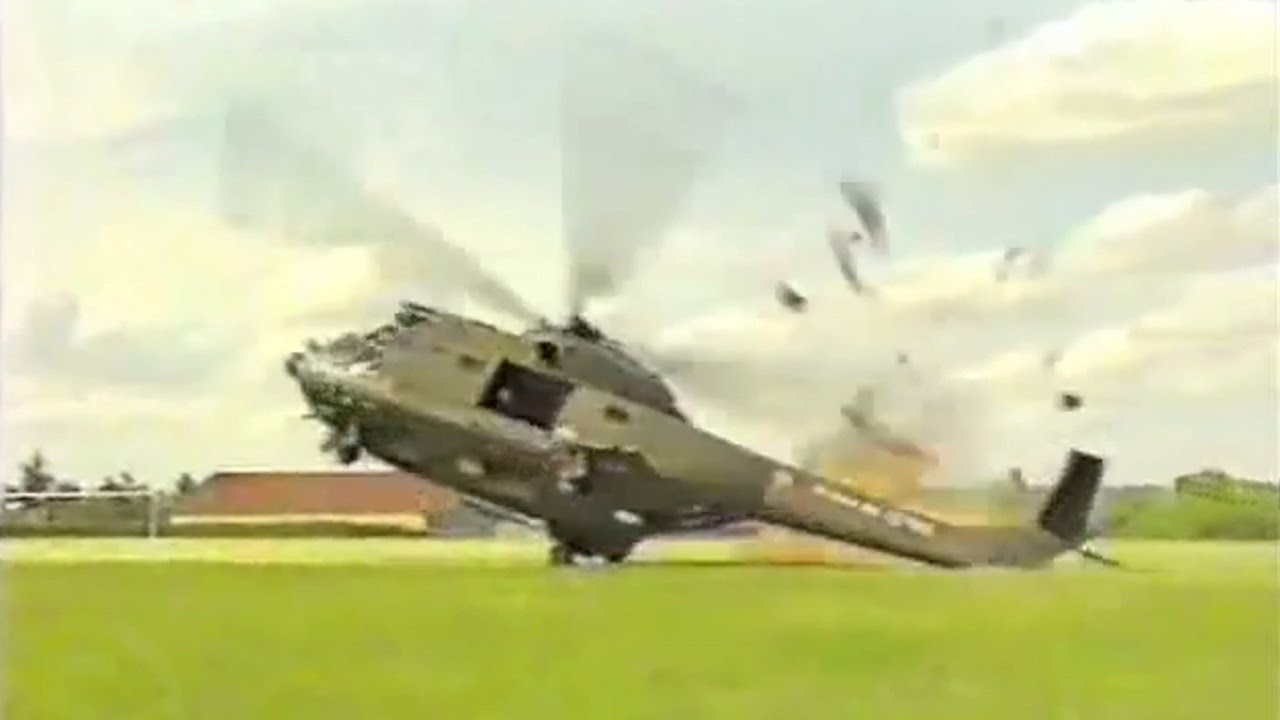 10 Крушений вертолётов снятых на камеру