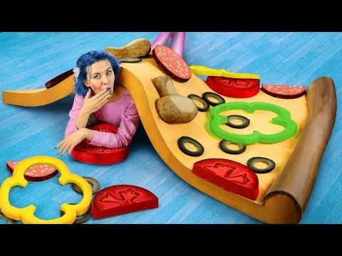 Гигантские игрушки антистресс / Огромная сквиши пицца