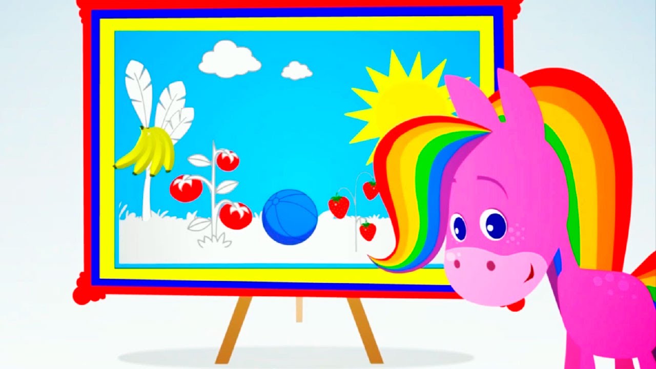 Развивающий мультик для малышей BabyfirstTV - учим цвета