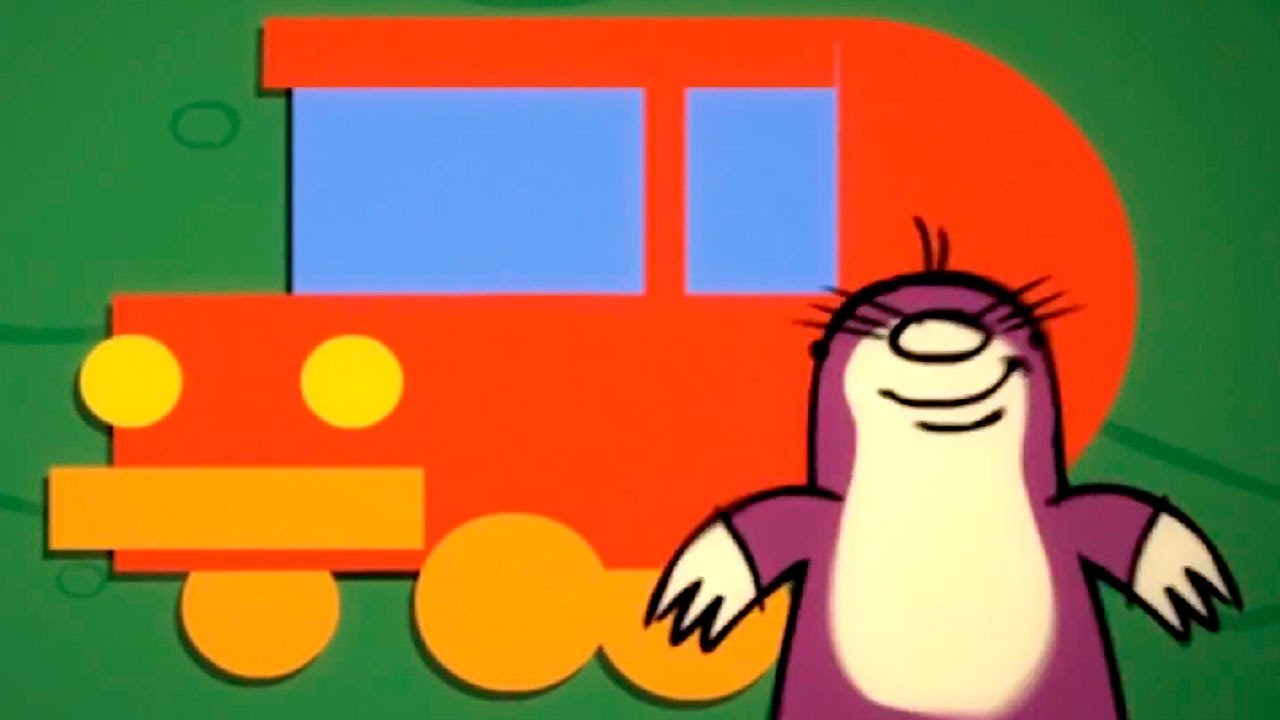 Веселый Кротик - развивающий мультфильм для самых маленьких , серия 3